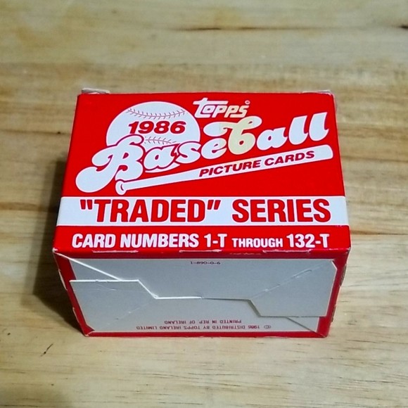 1986 Topps Traded Set - Barry Bonds RC - Picture 2 of 3